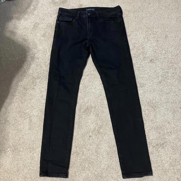 Aeropostale Casual Men's Skinny Jeans Black Size 32x34 - Picture 1 of 4